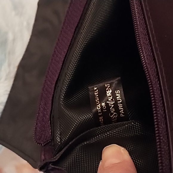 YSL Perfume Blue 💙 Satin Bag - Picture 7 of 12